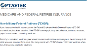 MEDICARE AND FEDERAL RETIREE INSURANCE